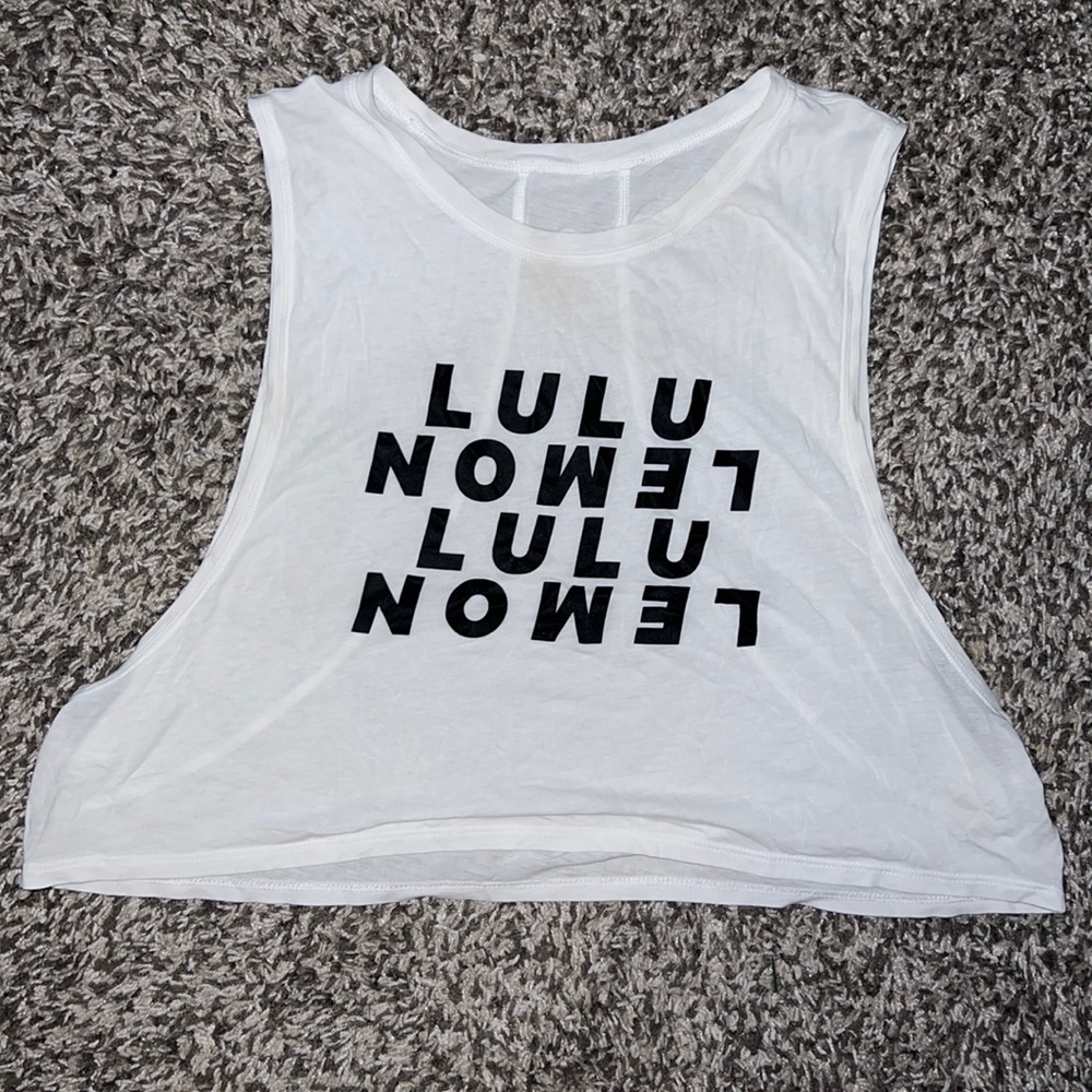 Crop Lululemon tank